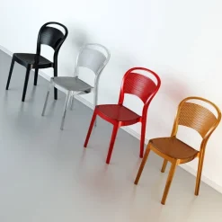 Bee Chaise moderne en polycarbonate* Chaise De Cuisine|Chaise De Salle à Manger