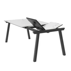 Mobliberica Benidorm Moblibérica® Table moderne extensible en céramique* Table De Salle à Manger