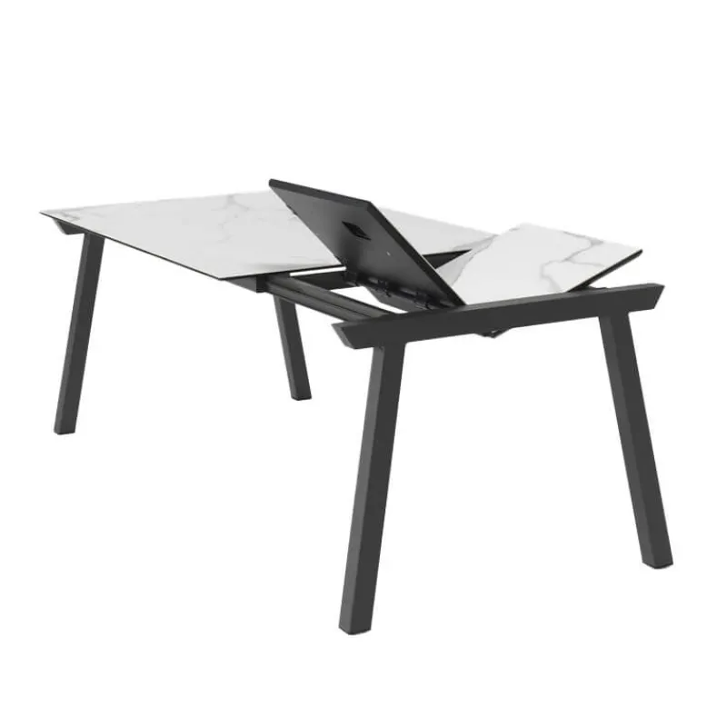 Mobliberica Benidorm Moblibérica® Table moderne extensible en céramique* Table De Salle à Manger