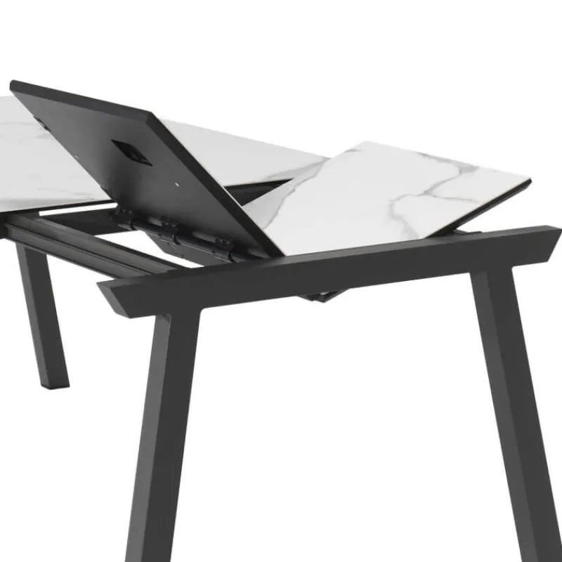 Mobliberica Benidorm Moblibérica® Table moderne extensible en céramique* Table De Salle à Manger
