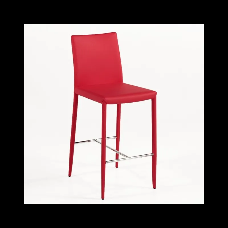 Airnova Beo Tabouret contemporain italien en synthétique* Tabouret Snack (assise +/- 65 Cm)|Tabouret De Bar (assise +/- 80 Cm)
