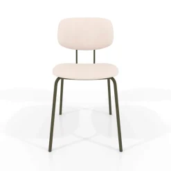 Perfecta Bistro Chaise inspiration vintage en simili avec pieds en métal* Chaise De Cuisine|Chaise De Salle à Manger