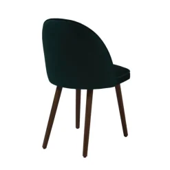 Sessio Bistrot Chaise cosy en tissu avec pieds en bois* Chaise Pour Chambre|Chaise De Salle à Manger