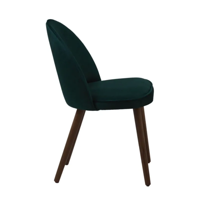 Sessio Bistrot Chaise cosy en tissu avec pieds en bois* Chaise Pour Chambre|Chaise De Salle à Manger
