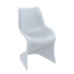 Bloom Chaise de jardin design ajourée en polypropylène* Chaise De Jardin