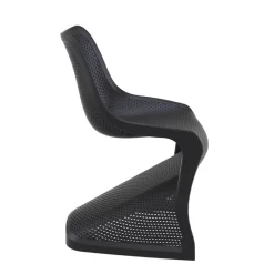 Bloom Chaise de jardin design ajourée en polypropylène* Chaise De Jardin