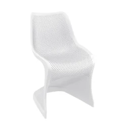 Bloom Chaise design ajourée en polypropylène* Chaise De Cuisine|Chaise De Salle à Manger