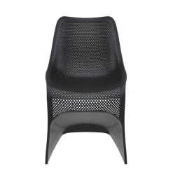 Bloom Chaise design ajourée en polypropylène* Chaise De Cuisine|Chaise De Salle à Manger