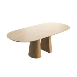 Mobitec Blossom ® Table design en bois avec bords arrondis* Table De Salle à Manger