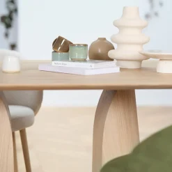 Mobitec Blossom ® Table design en bois avec bords arrondis* Table De Salle à Manger