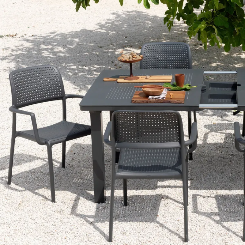 Bora Fauteuil de jardin en polypropylène* Chaise De Jardin|Fauteuil De Jardin