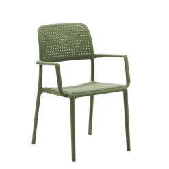 Bora Fauteuil empilable en polypropylène* Chaise De Cuisine|Chaise De Salle à Manger