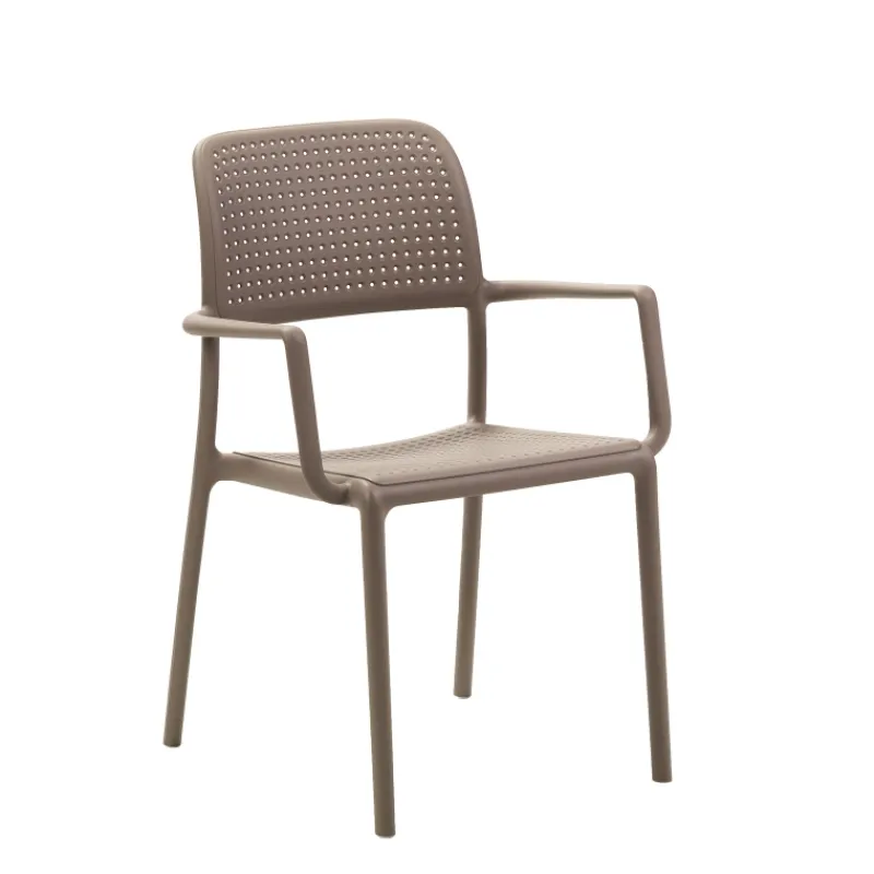 Bora Fauteuil empilable en polypropylène* Chaise De Cuisine|Chaise De Salle à Manger
