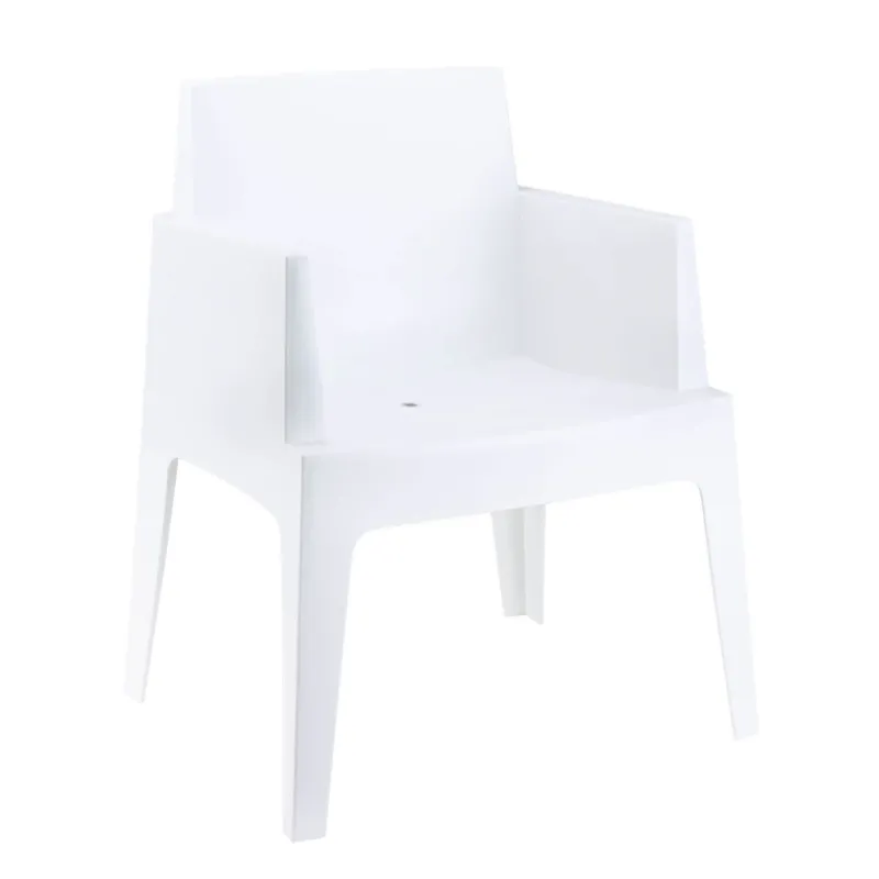 Box Fauteuil de terrasse moderne en polypropylène* Chaise De Jardin|Fauteuil De Jardin