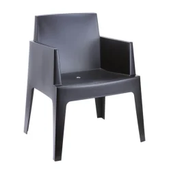 Box Fauteuil de terrasse moderne en polypropylène* Chaise De Jardin|Fauteuil De Jardin