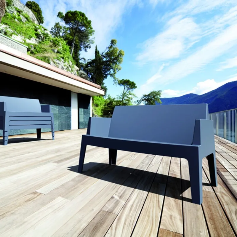 Box Sofa Banquette de jardin en polypropylène* Fauteuil De Jardin