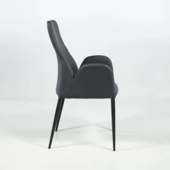 Europea Bridge Mathilde Fauteuil moderne en synthétique et métal fabriqué en Italie* Chaise De Salle à Manger|Chaise De Cuisine