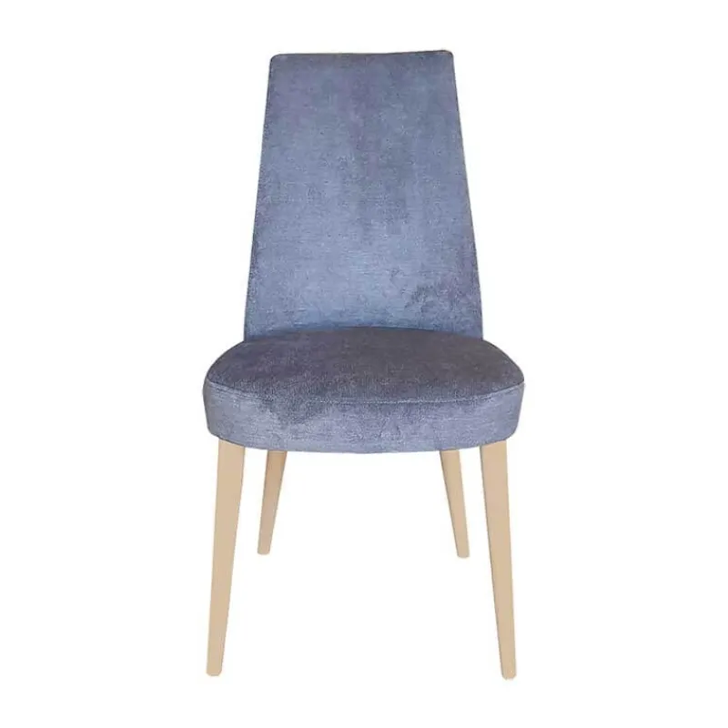 Lujosa Brisa Chaise confortable en tissu pieds bois* Chaise De Salle à Manger|Chaise Salon