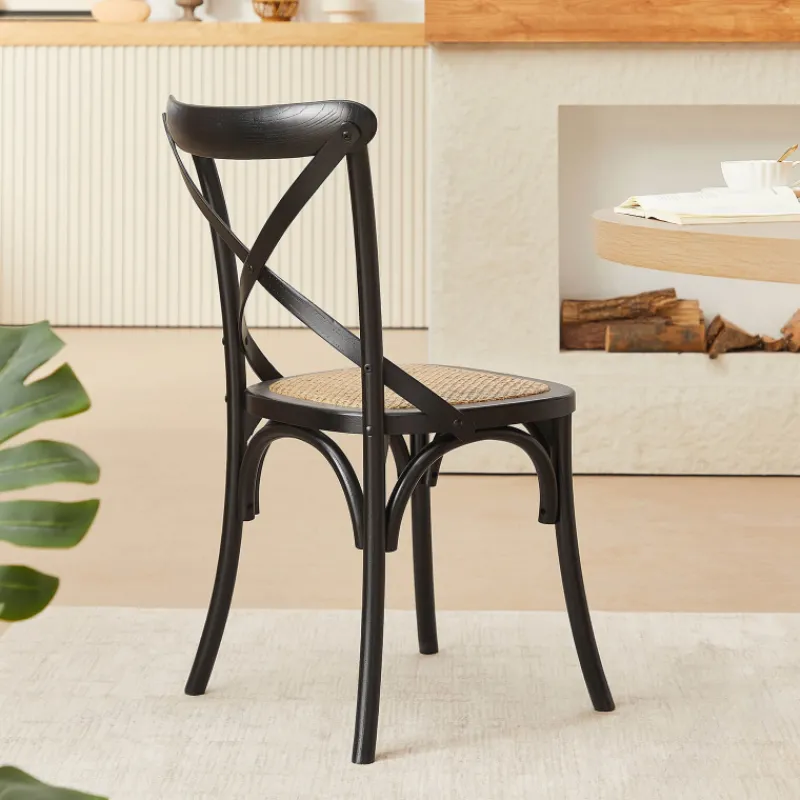 CabaretChaise style bistrot en bois* Chaise De Cuisine|Chaise De Salle à Manger