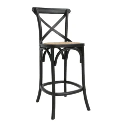 CabaretTabouret snack style bistrot en bois* Tabouret Snack (assise +/- 65 Cm)|Tabouret De Bar (assise +/- 80 Cm)