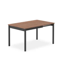 Perfecta Cabrio Table carrée extensible en stratifié avec pieds en métal* Table De Cuisine|Table De Salle à Manger