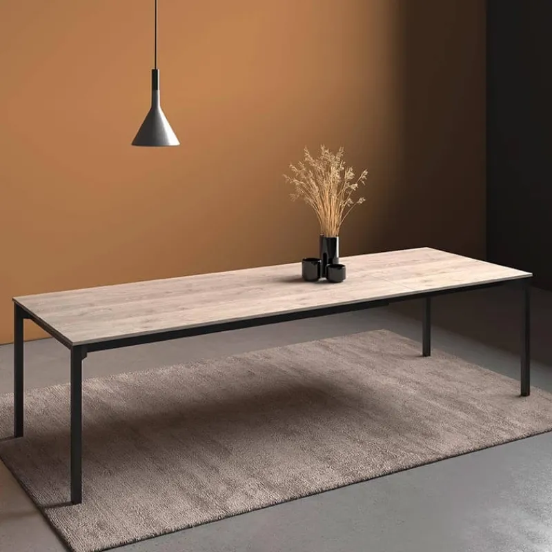 Perfecta Cabrio Table de salle à manger extensible de fabrication belge* Table De Salle à Manger