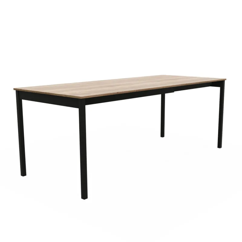 Perfecta Cabrio Table snack rectangulaire extensible en stratifié fabriquée en Belgique* Table De Salle à Manger