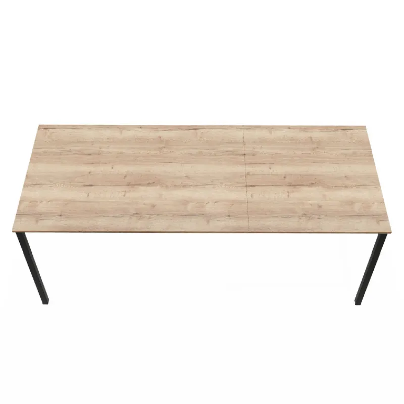Perfecta Cabrio Table snack rectangulaire extensible en stratifié fabriquée en Belgique* Table De Salle à Manger