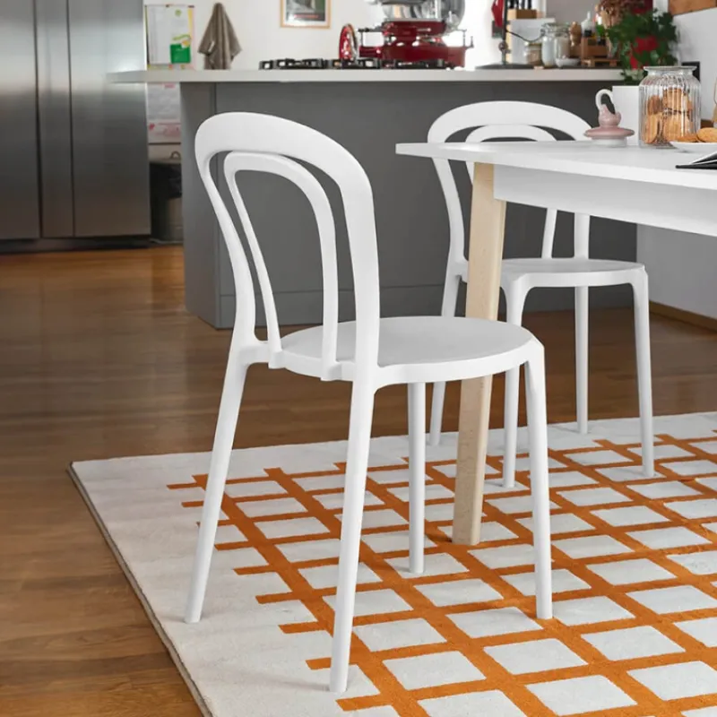 Caffè Connubia® Chaise bistrot en polypropylène* Chaise De Cuisine