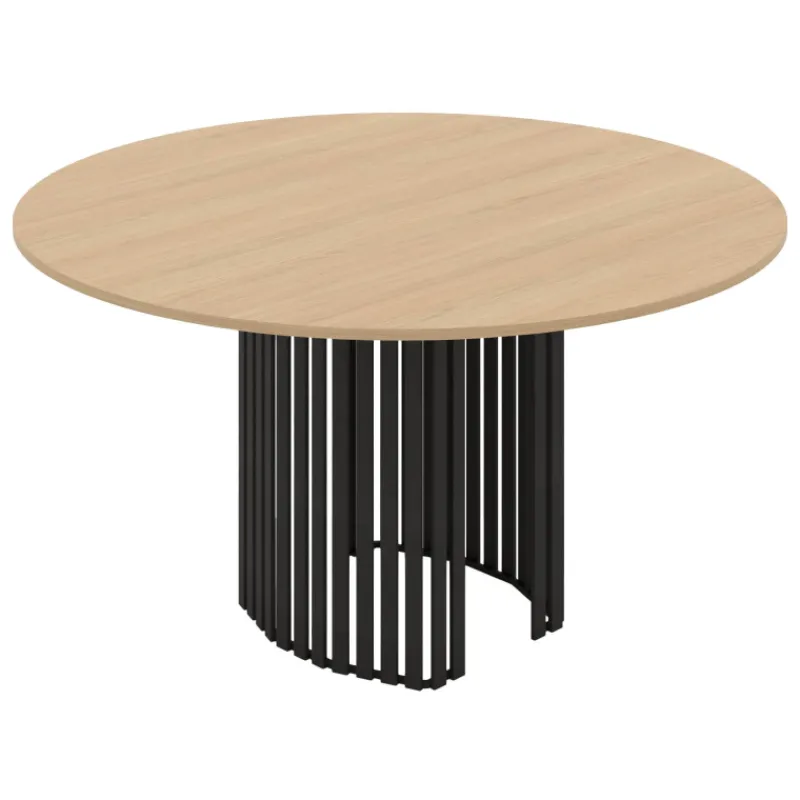 Perfecta Canvas Table design ronde avec pied central en métal* Table De Salle à Manger
