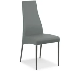 Airnova Carla Chaise en cuir de salle à manger italienne* Chaise De Salle à Manger