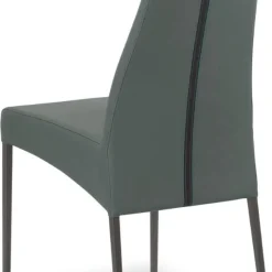 Airnova Carla Chaise en cuir de salle à manger italienne* Chaise De Salle à Manger