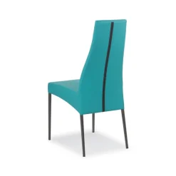 Airnova Carla Chaise en cuir de salle à manger italienne* Chaise De Salle à Manger