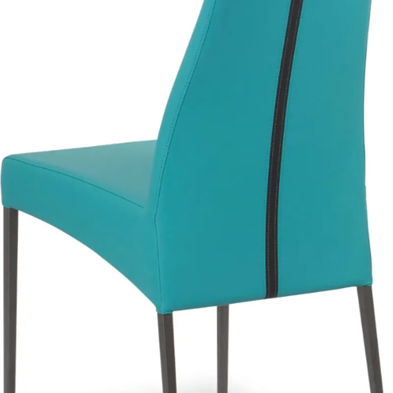 Airnova Carla Chaise en cuir de salle à manger italienne* Chaise De Salle à Manger