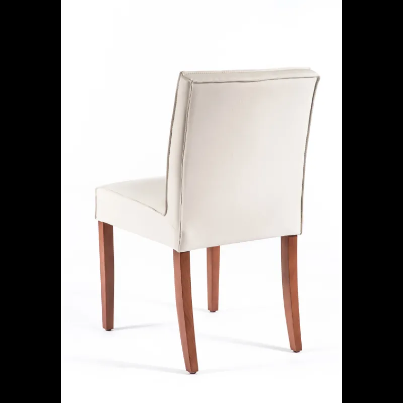 Sessio Carpe 2 Chaise matelassée en synthétique et bois* Chaise De Cuisine|Chaise De Salle à Manger