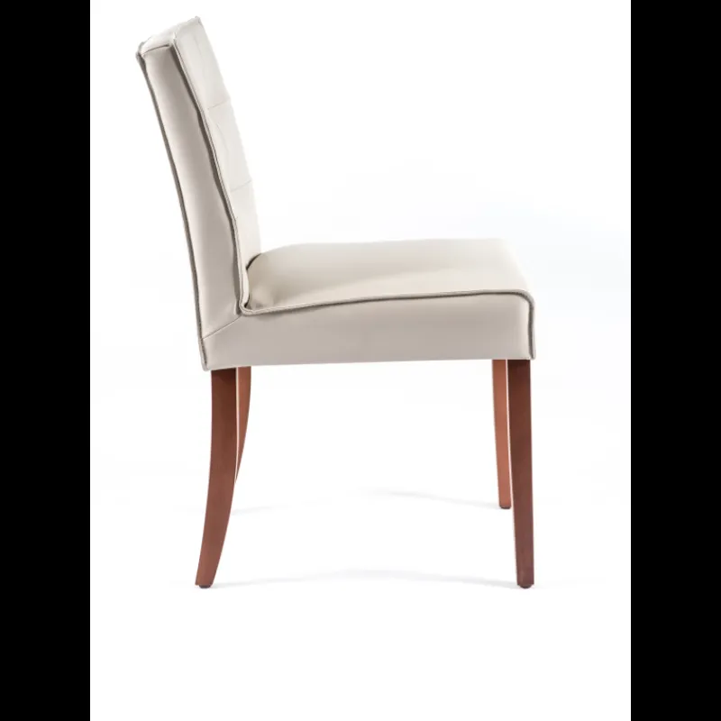Sessio Carpe 2 Chaise matelassée en synthétique et bois* Chaise De Cuisine|Chaise De Salle à Manger