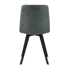 CarviChaise moderne matelassée en tissu avec pied en métal* Chaise Salon|Chaise Pour Chambre