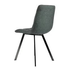 CarviChaise moderne matelassée en tissu avec pied en métal* Chaise Salon|Chaise Pour Chambre
