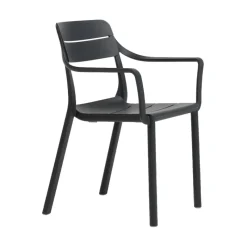 Cassia Fauteuil de jardin empilable en polypropylène* Fauteuil De Jardin|Chaise De Jardin