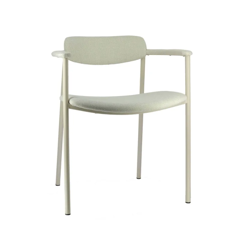 Perfecta Cassis Fauteuil moderne en tissu avec accoudoirs et pieds en métal* Chaise De Salle à Manger|Fauteuil De Salon