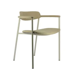 Perfecta Cassis Fauteuil moderne en tissu avec accoudoirs et pieds en métal* Chaise De Salle à Manger|Fauteuil De Salon