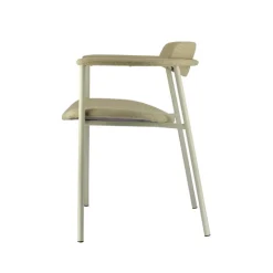 Perfecta Cassis Fauteuil moderne en tissu avec accoudoirs et pieds en métal* Chaise De Salle à Manger|Fauteuil De Salon