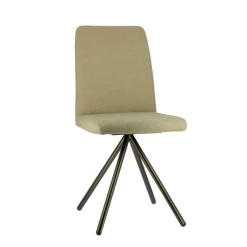 Perfecta Charentes Chaise moderne en tissu et pieds métal* Chaise De Salle à Manger