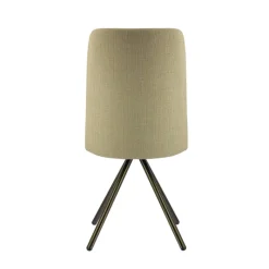 Perfecta Charentes Chaise moderne en tissu et pieds métal* Chaise De Salle à Manger