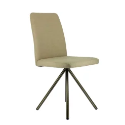 Perfecta Charentes Chaise moderne en tissu et pieds métal* Chaise De Salle à Manger