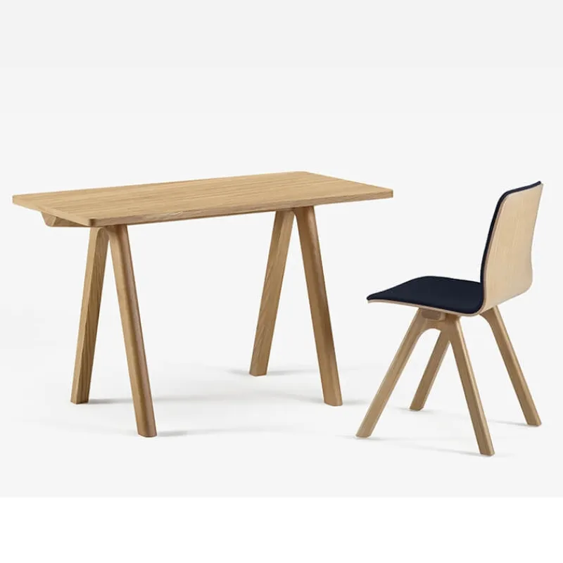 Dasras Chevron Bureau moderne en bois* Bureau