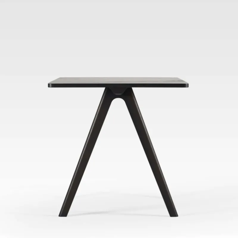 Dasras Chevron Table haute de designer en céramique et bois* Table De Salle à Manger