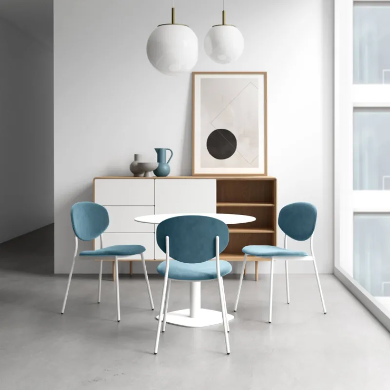Cancio Circus Table de cuisine ronde en verre petit espace* Table De Cuisine|Table Pour Petit Espace