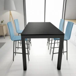 Cancio City Tabouret snack contemporain rembourré* Tabouret Snack (assise +/- 65 Cm)|Tabouret De Bar (assise +/- 80 Cm)