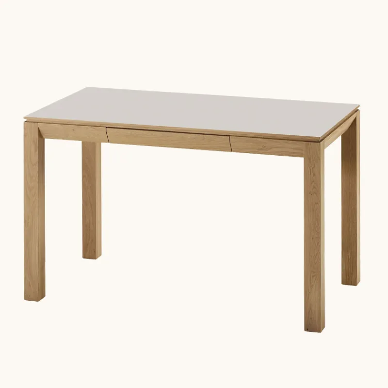 Dasras Clarté Bureau en bois et céramique avec tiroir* Table Pour Petit Espace|Bureau